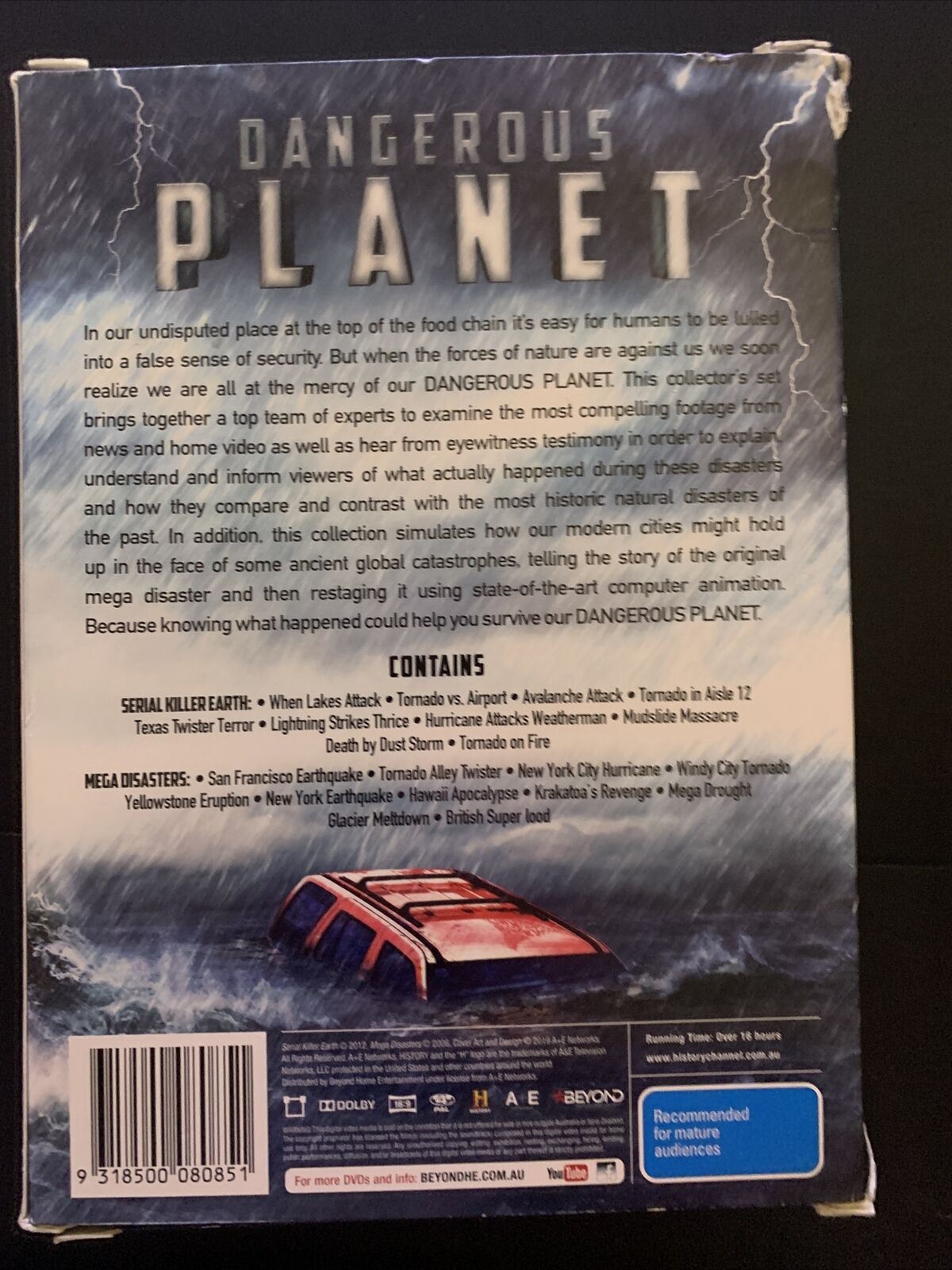Dangerous Planet -  Collector's Edition (DVD, 2019, 4-Disc) All Regions