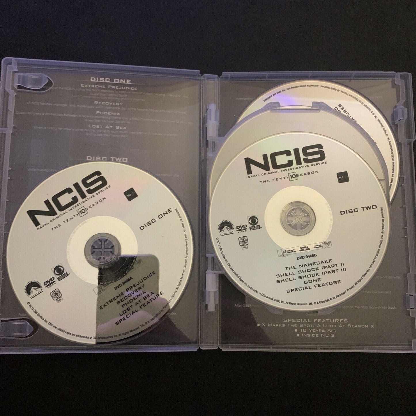 NCIS : Season 10 (DVD, 2013) Mark Harmon Region 4&2