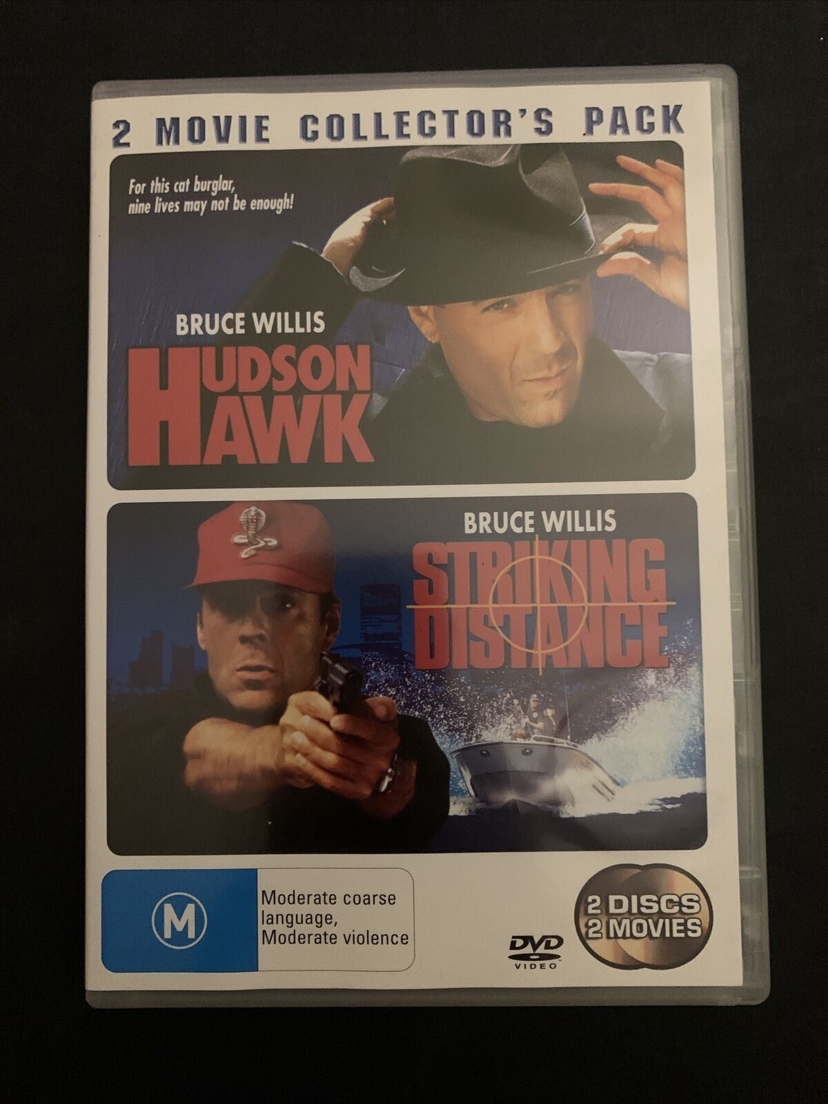 Bruce Willis: Hudson Hawk / Striking Distance (DVD) Region 4