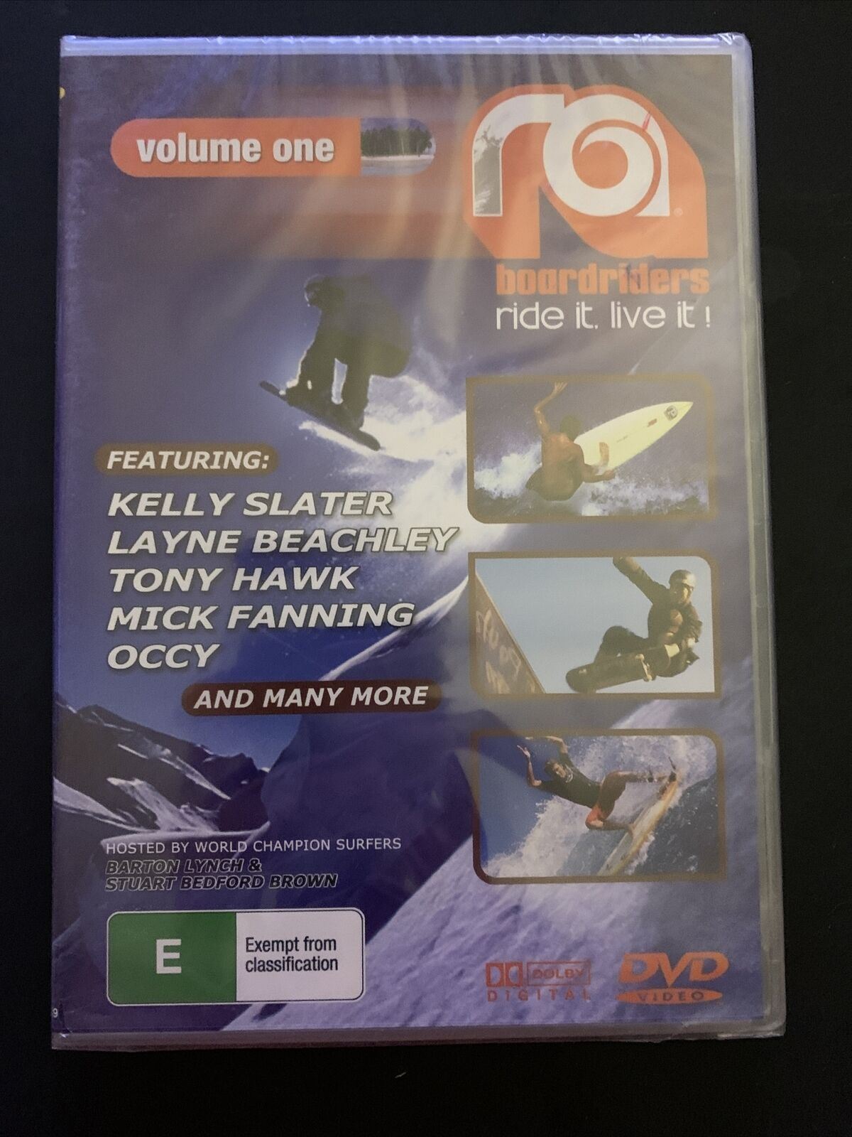 *New Sealed* RA Boardriders - Volume 1 (DVD) Kelly Slater & Tony Hawk Region All