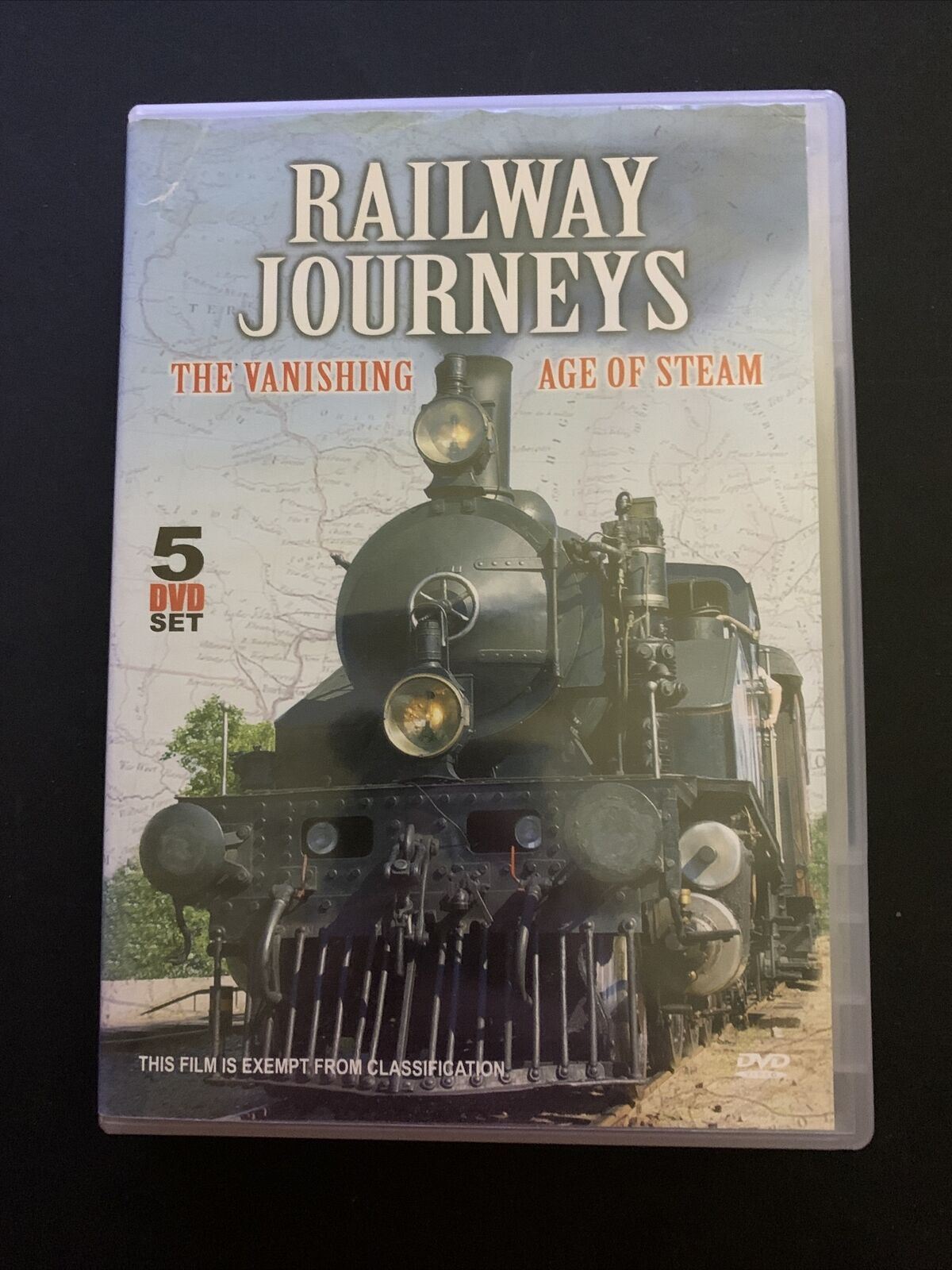 Railway Journeys - The Vanishing Age of Steam (DVD, 2006, 5-Disc Set) All Region