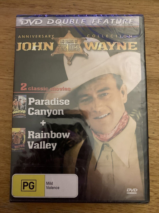 *New Sealed* Paradise Canyon / Rainbow Valley (DVD, 1935) John Wayne All Regions