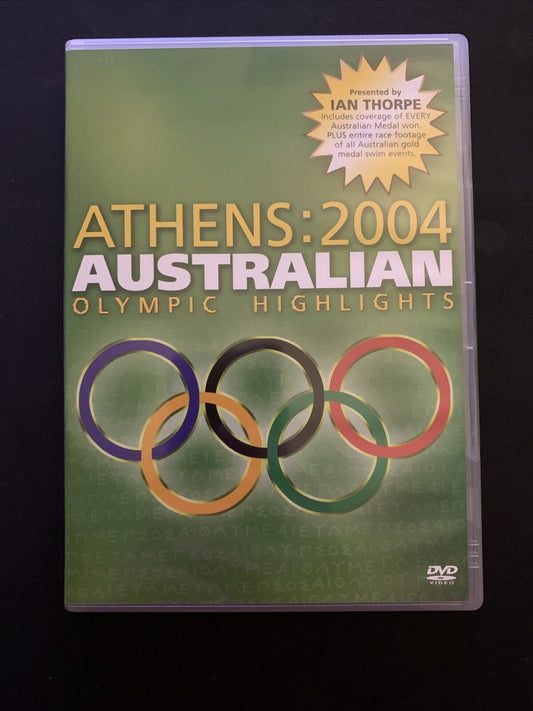 Athens 2004 - Australian Olympic Highlights (DVD, 2004) Region 2,3,4,5,6