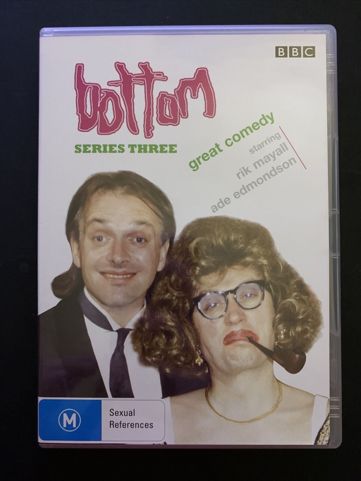 Bottom : The Complete Series 1-3 (DVD) Adrian Edmondson, Rick Mayall. Region 4&2