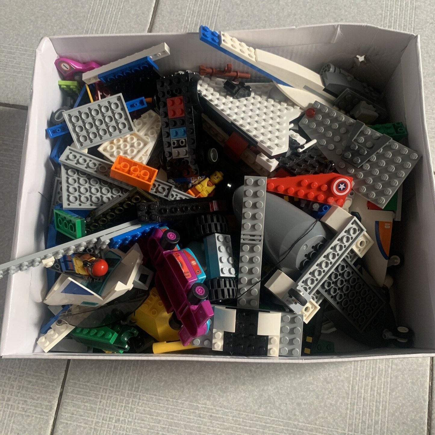 1.5 kg Genuine Lego Bricks City Assorted Bulk Pack - Various Mix Random