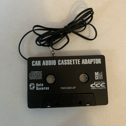 Car Audio Cassette Adapter with 3.5mm Jack for iPod, MP3, CD Player, Cassette et