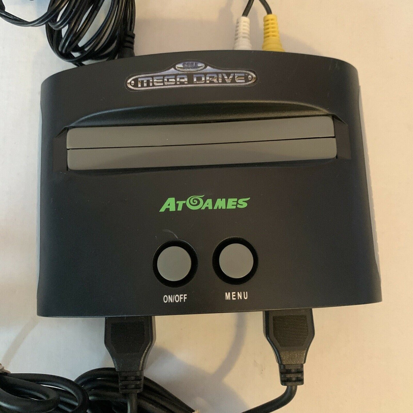 AtGames Sega Genesis Classic Game Console with 80 Games with Cartridge Slot