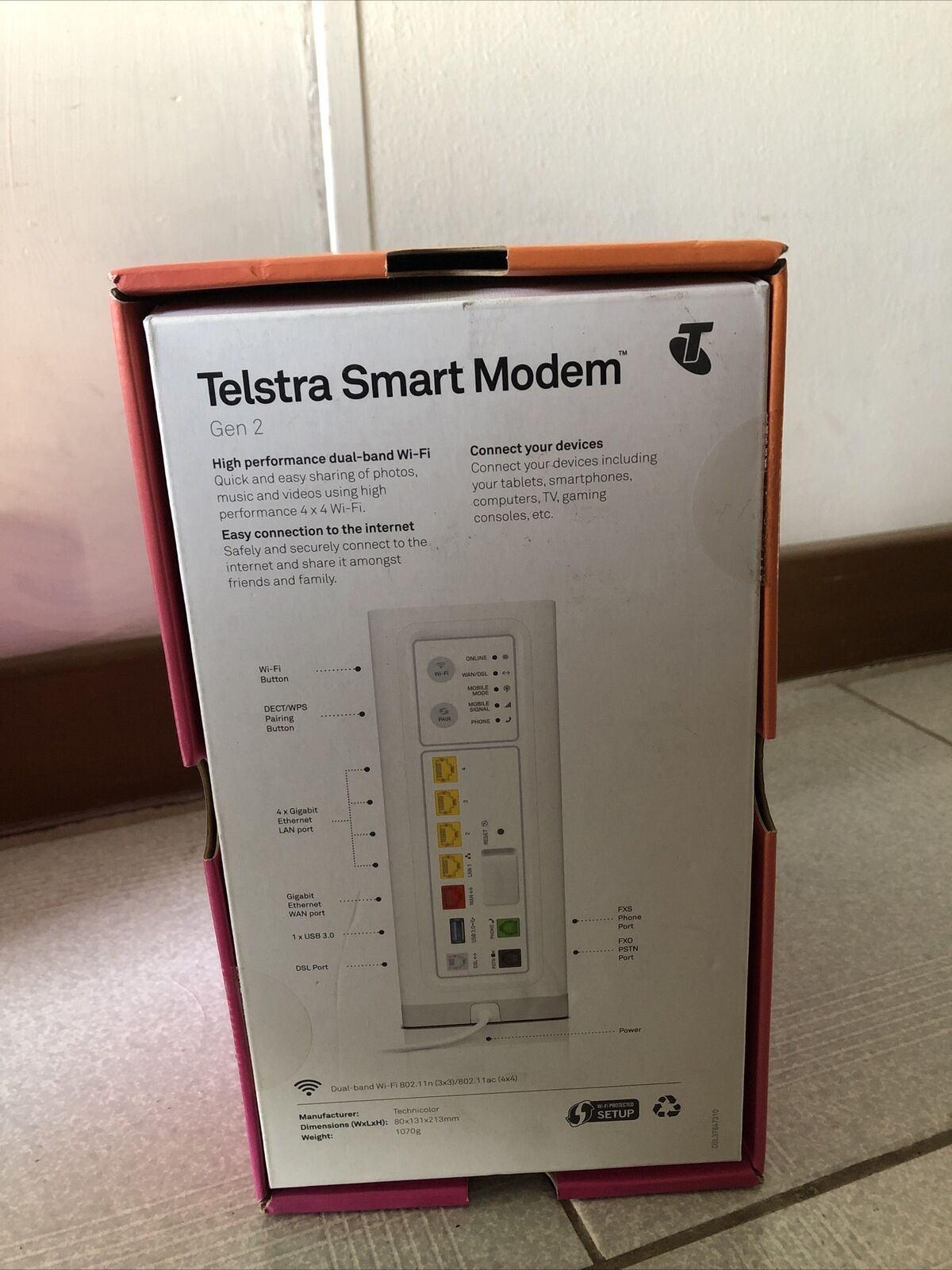 TELSTRA Smart Modem 4G Wi-Fi Router GEN2 NBN Compatible 4G BACKUP & VOIP