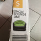 Active & Co Inflatable Single Lounge Lime - 71 x 96 x 78cm