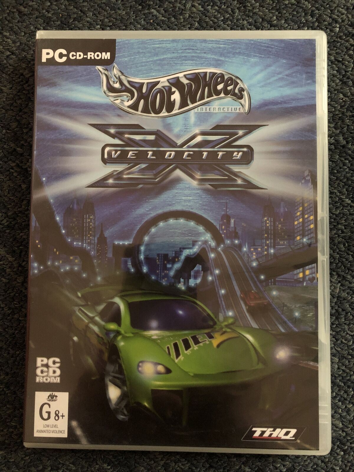 Hot Wheels: Velocity X - PC CD-ROM Windows Game