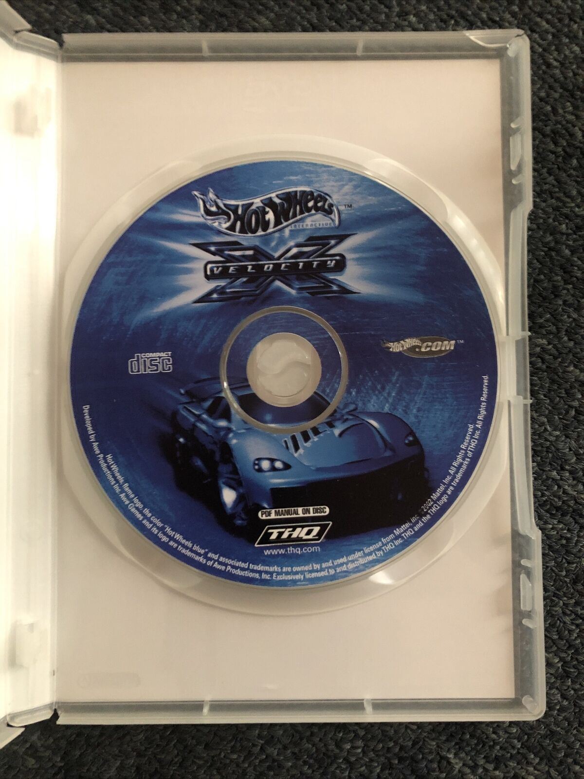 Hot Wheels: Velocity X - PC CD-ROM Windows Game