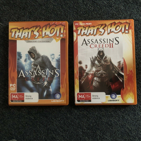 Assassin's Creed 1 & 2 - PC Windows Game