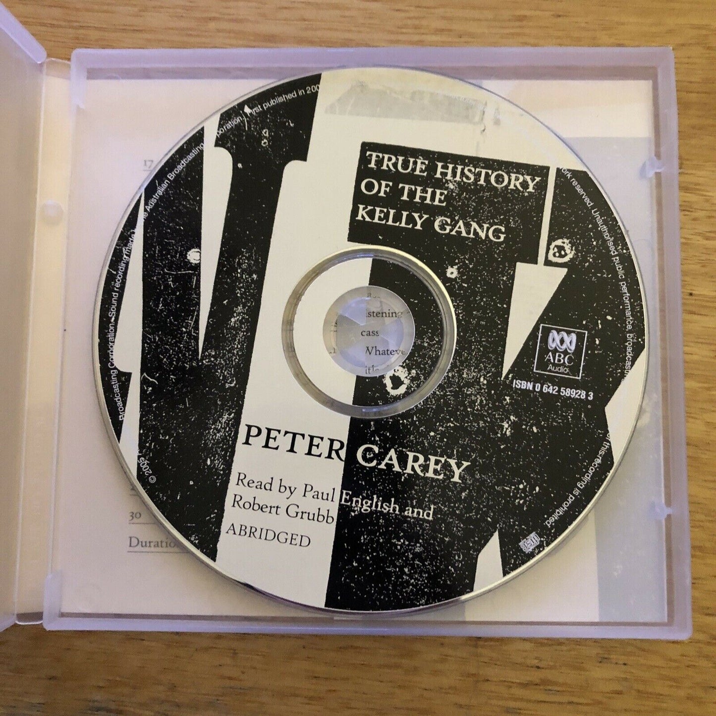 True History of the Kelly Gang by Peter Carey (Audio CD, 2005) MP3-Spoken Word