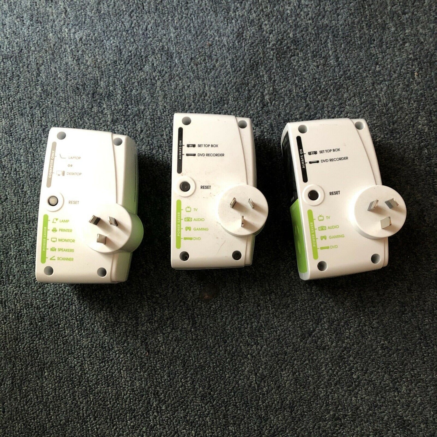 3x Embertec AV Smart Power Saver Automatic Switching Switch