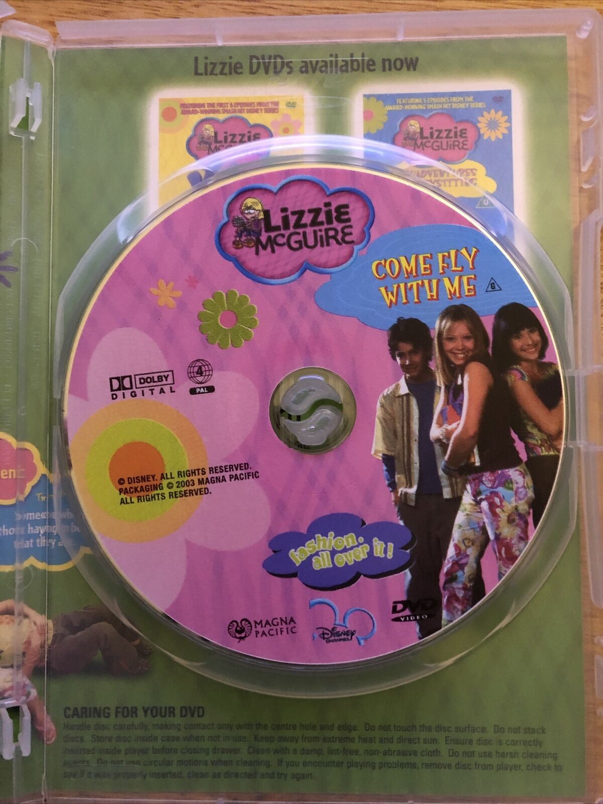 Lizzie McGuire - Come Fly With Me (DVD, 2003) Region 4