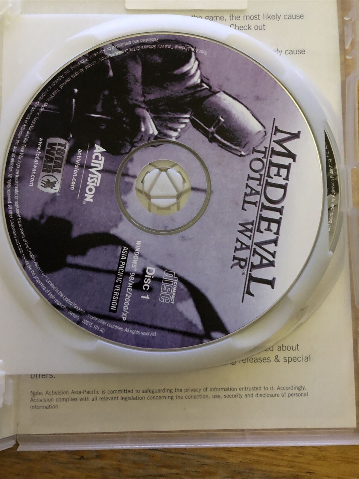 Medieval Total War - PC CDROM Windows Game