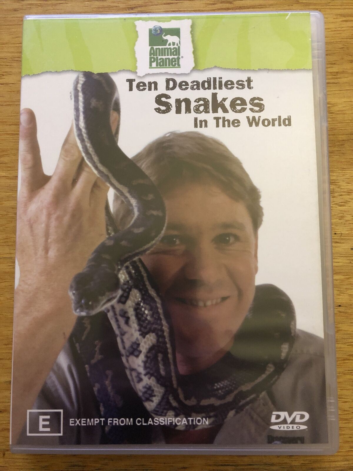 Ten Deadliest Snakes In The World (DVD) Steve Irwin. Region 4