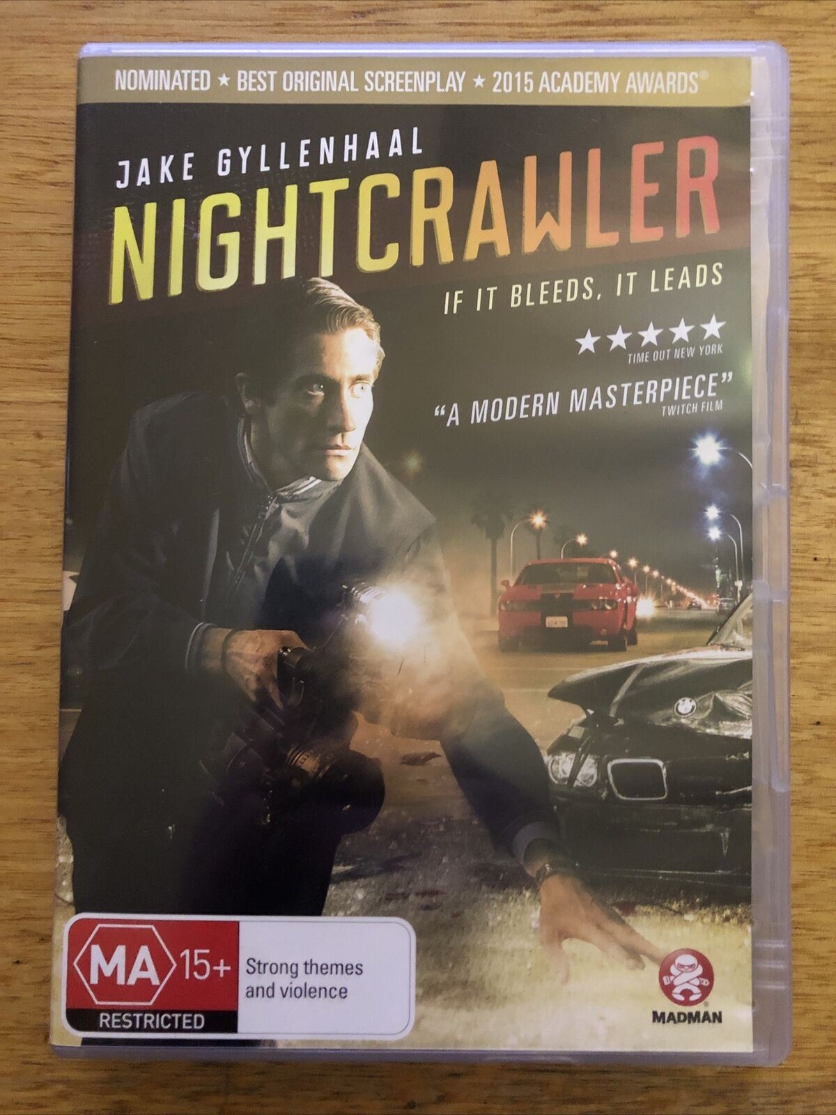 Nightcrawler (DVD, 2015) Jake Gyllenhaal Region 4