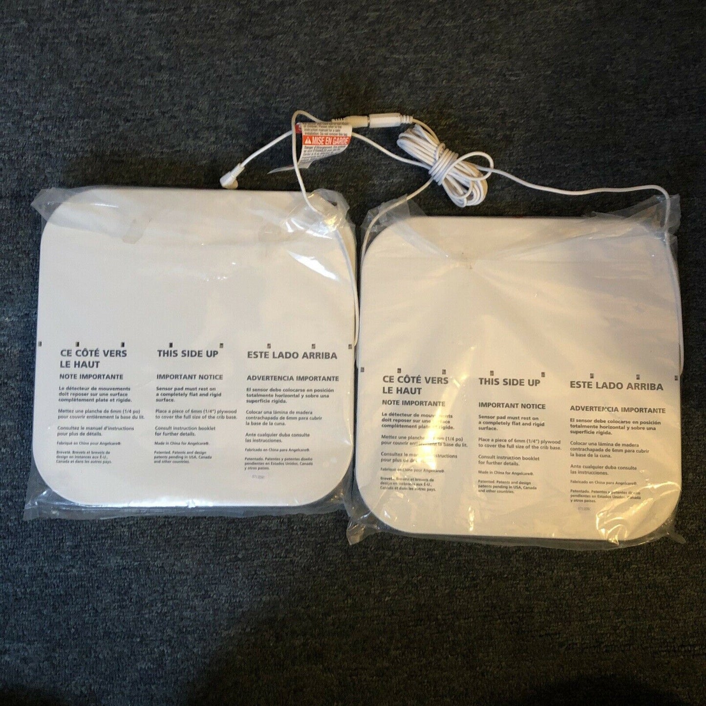 2x Angelcare Sensor Pad