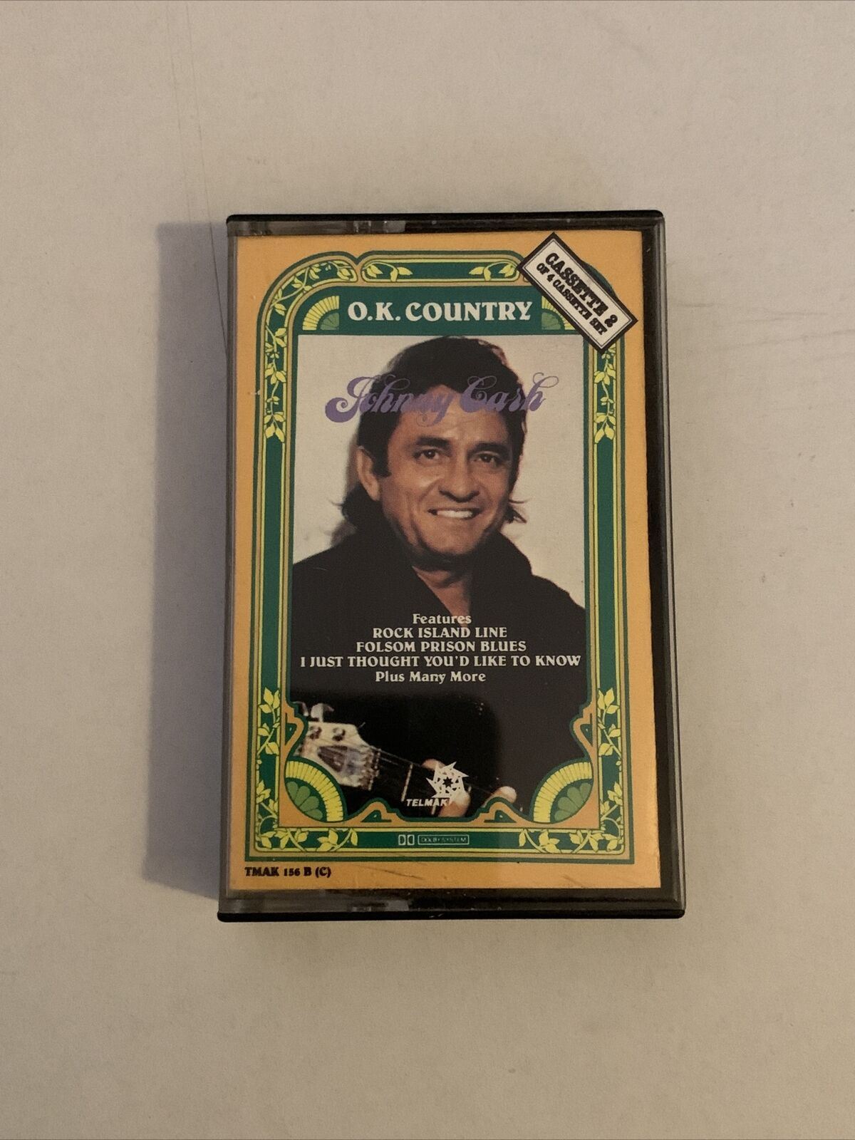Johnny Cash - OK Country - Cassette Audio Tape