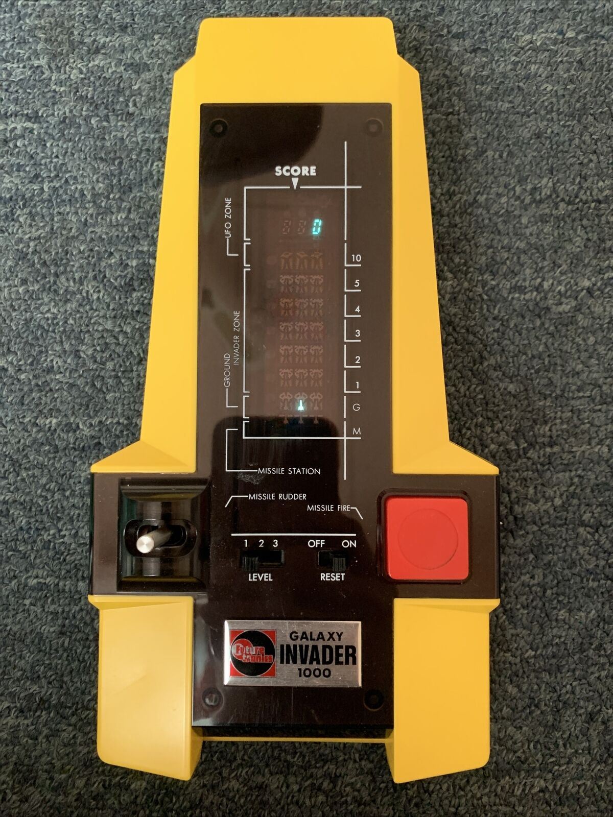 Galaxy Invader 1000 Electronic Game 1980 - tested and working