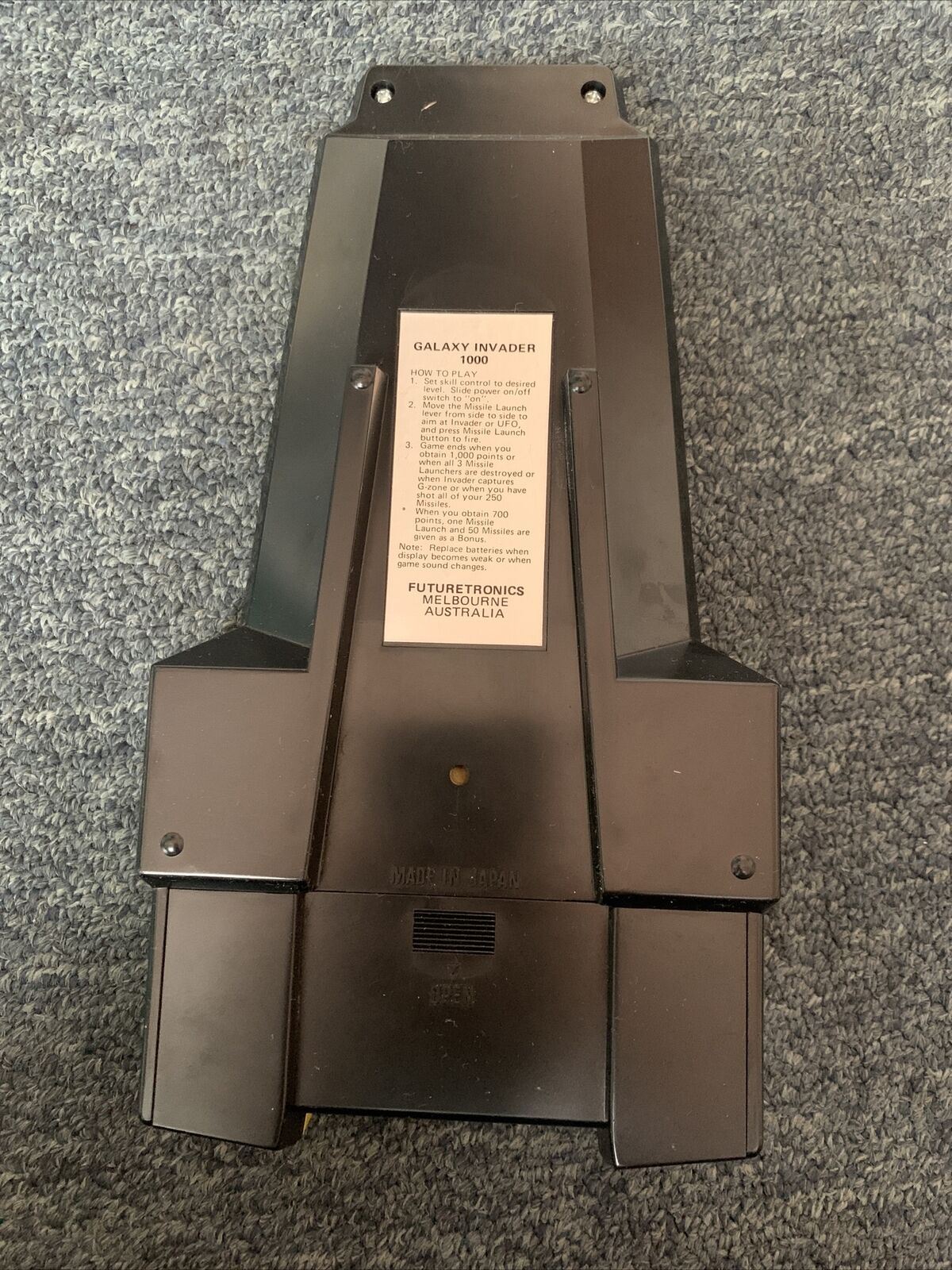 Galaxy Invader 1000 Electronic Game 1980 - tested and working