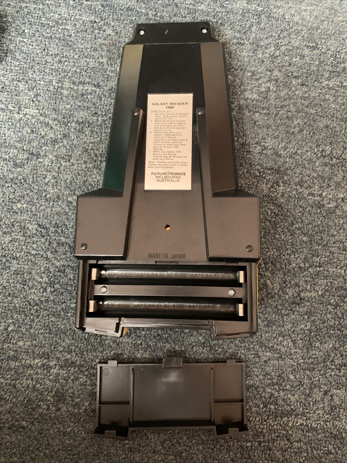 Galaxy Invader 1000 Electronic Game 1980 - tested and working