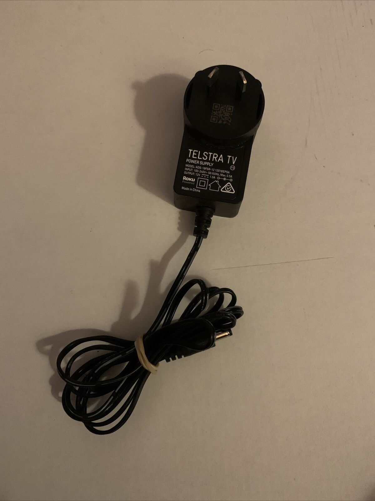 Genuine Telstra TV Power Supply ADS-18FSR-12 AC Adapter 12v 1.5a