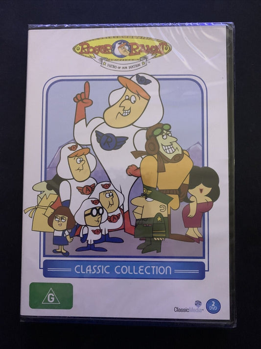 *New Sealed* Roger Ramjet - He's Our Man (DVD, 1969, 2-Disc Set) Region 4