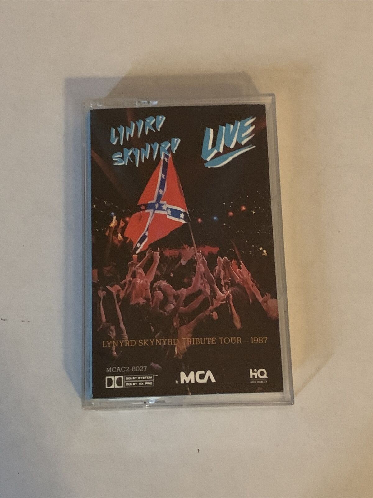 Lynyrd Skynyrd Tribute Tour Live 1987 Cassette Tape