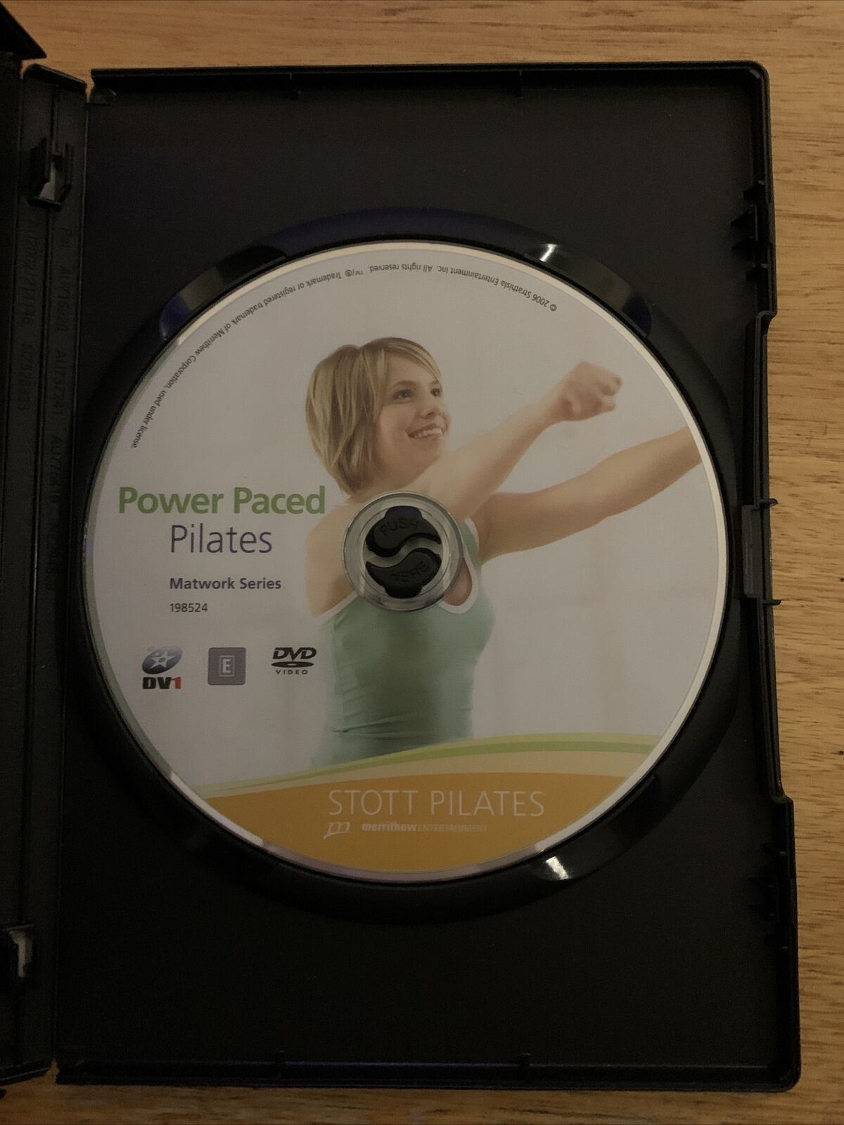 Stott Pilates - Power Paced Pilates (DVD, 2006) Moira Merrithew All Re –  Retro Unit