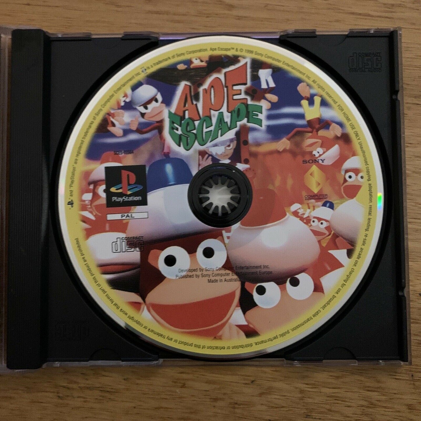 Ape Escape - PlayStation 1 PS1 PAL Game - Australian Version