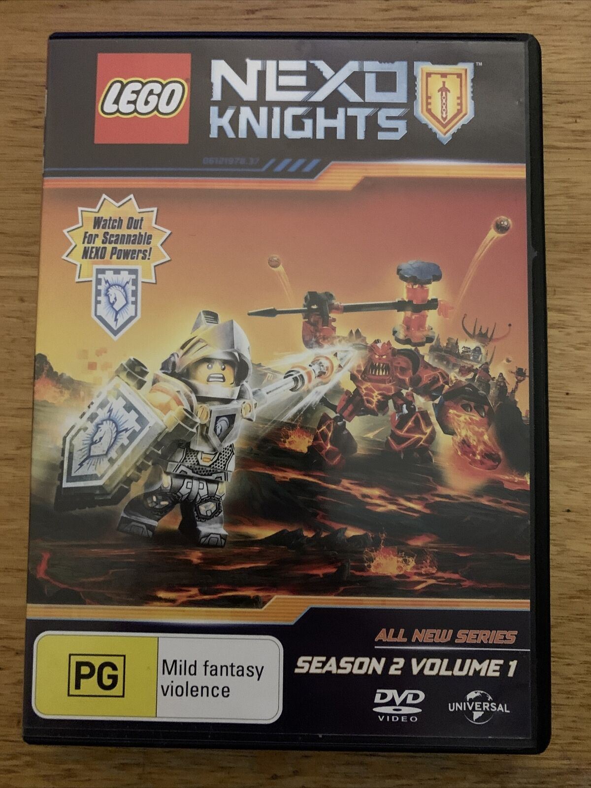 Lego Nexo Knights : Season 2 : Vol 1 (DVD) Region 4&2