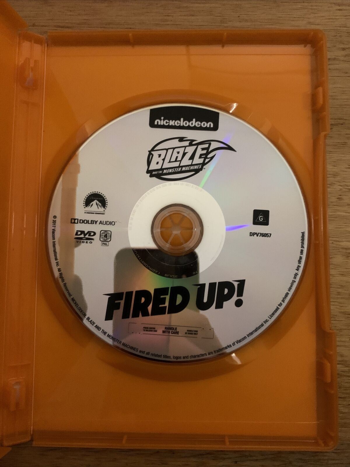 Blaze And The Monster Machines - Fired Up! (DVD, 2017) Region 4&2