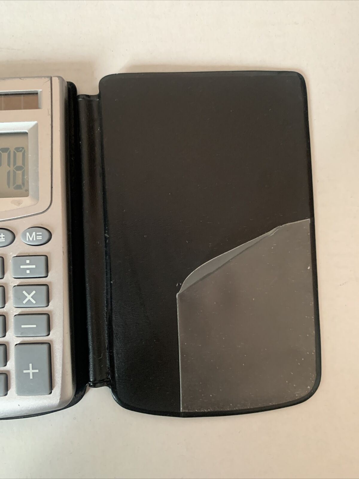 Canon LS-270H Solar Powered Calculator with Wallet Case