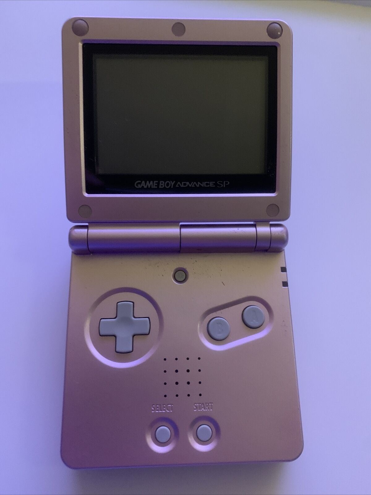 Nintendo Gameboy Advance SP Pink Handheld with USB Charger
