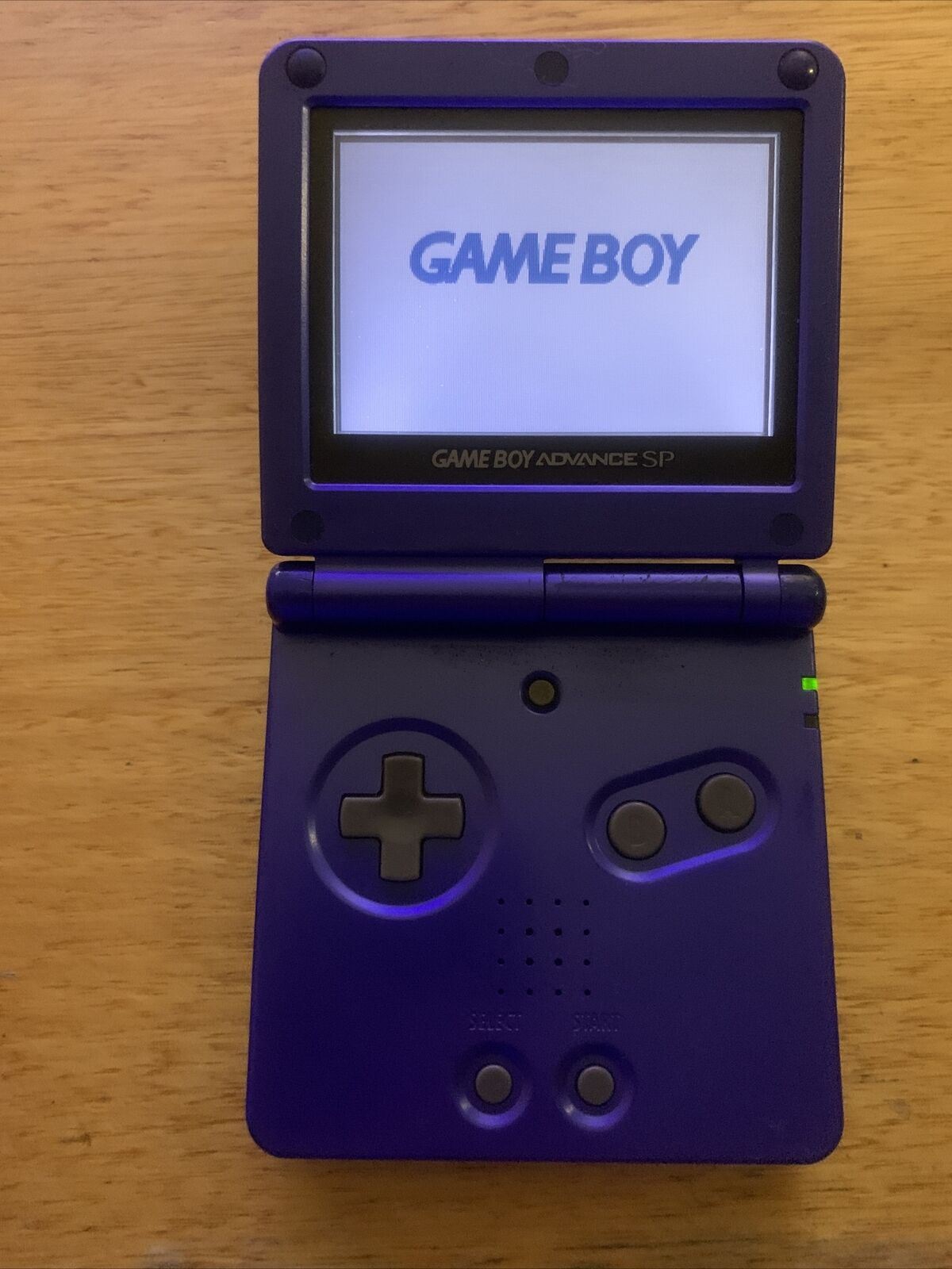 Nintendo Gameboy Advance SP Blue Handheld System with USB Charger
