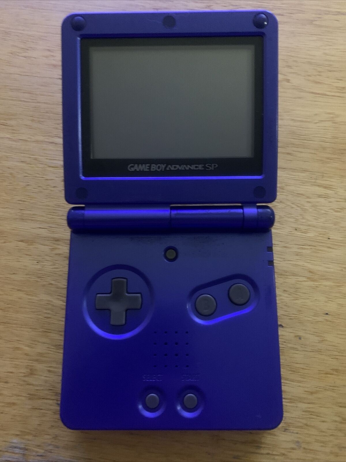 Nintendo Gameboy Advance SP Blue Handheld System with USB Charger