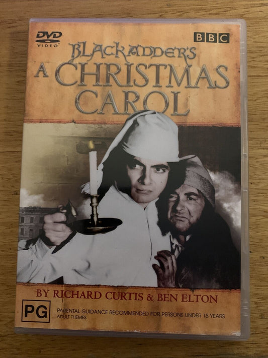 Black Adder's A Christmas Carol (DVD, 1988) Rowan Atkinson. Region 4&2