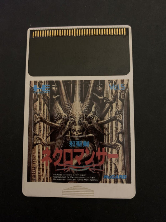 Necromancer - PC Engine HuCard NTSC-J Japan 1988 Game