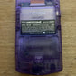 Nintendo Game Boy Color Transparent Purple Handheld System