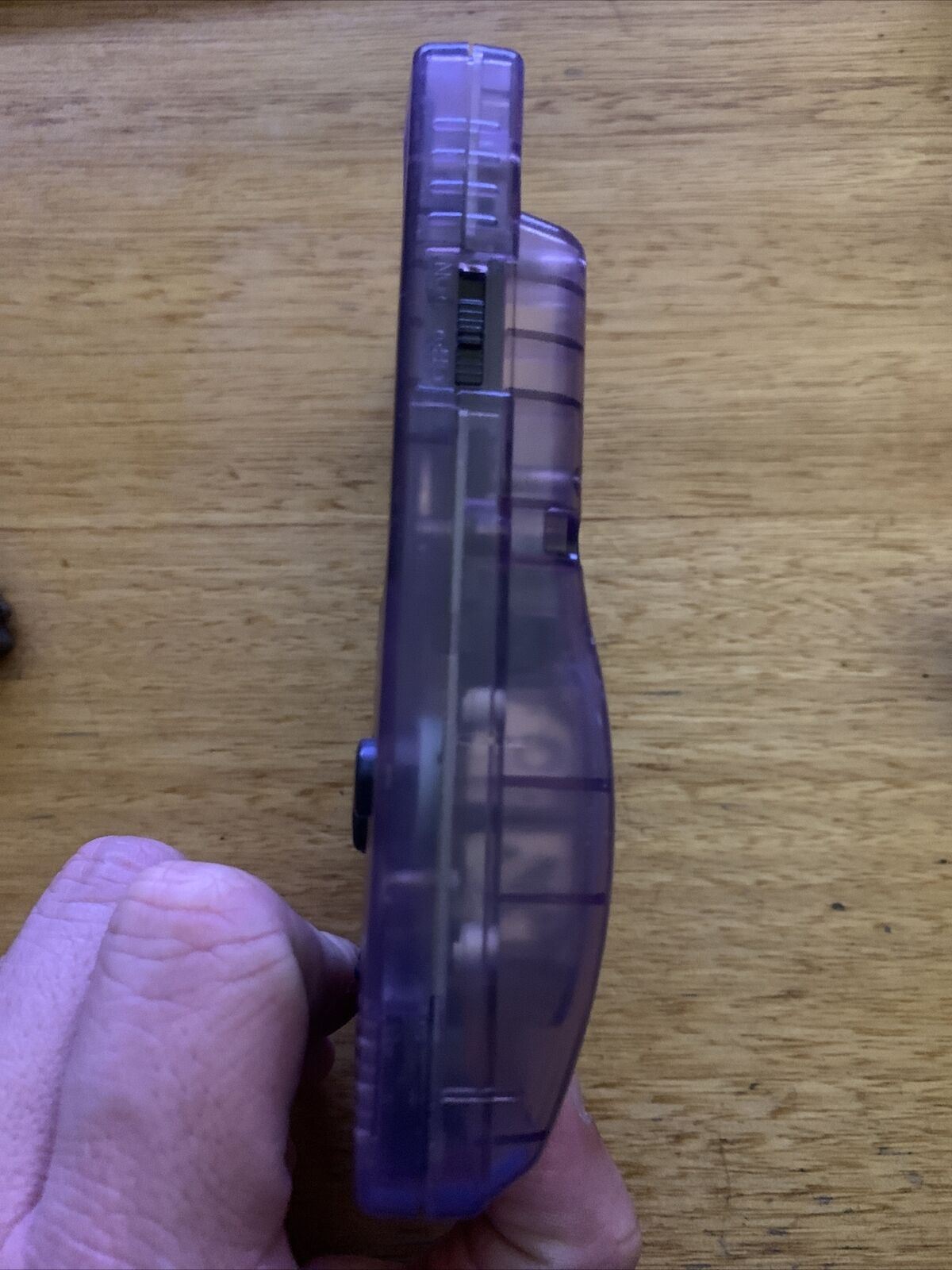 Nintendo Game Boy Color Transparent Purple Handheld System – Retro Unit