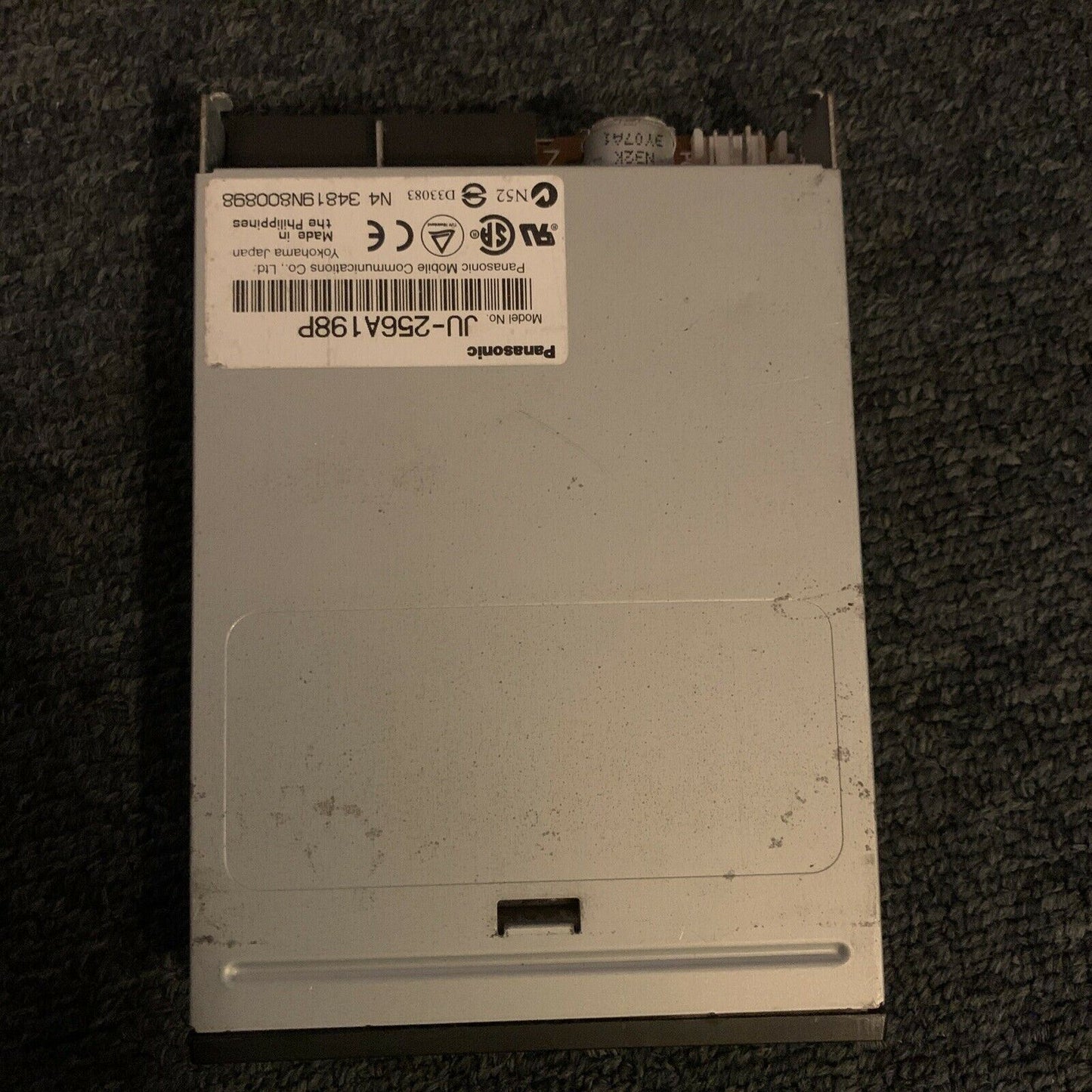 Panasonic 3.5" Floppy Disk Drive JU-256A198P FDD Interface