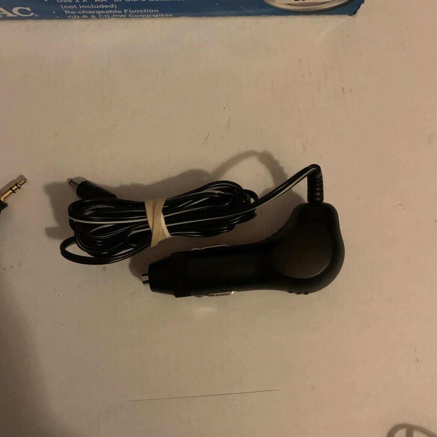 Teac Portable CD Player with Car Kit, AC Adapter and Headphones. CD-R/RW player