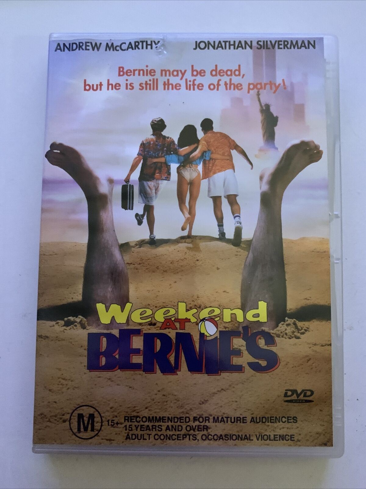 Weekend At Bernie's (DVD, 1989) Andrew McCarthy, Jonathan Silverman. Region 4