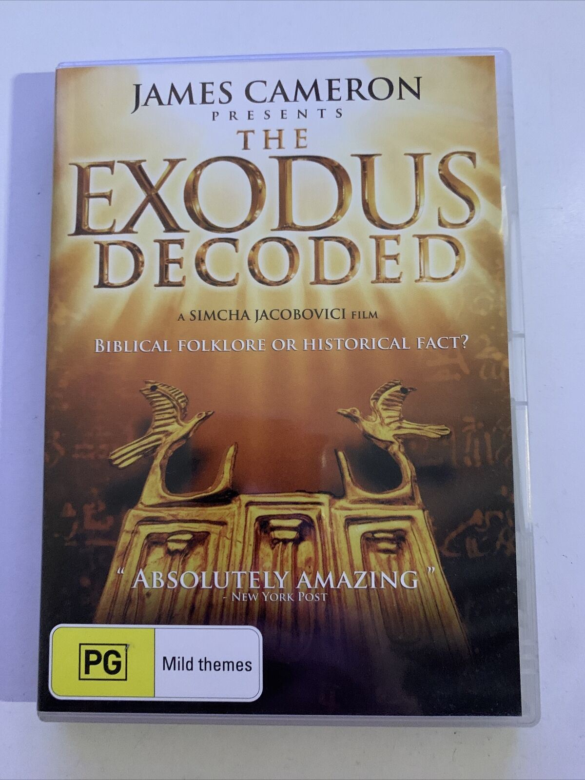 James Cameron The Exodus Decoded (DVD, 2006) Bible Documentary. Region 4