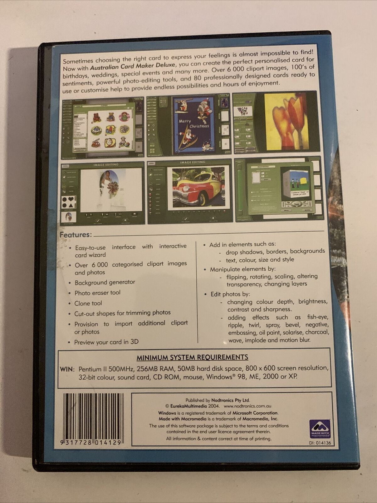 Australian Card Maker Deluxe - PC Windows