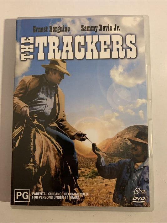 The Trackers (DVD, 1971) Sammy Davis Jr., Ernest Borgnine, Julie Adams. Region 4