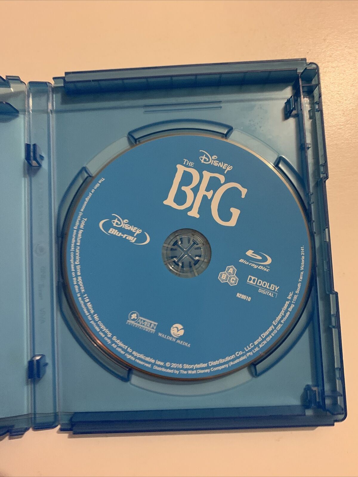 The BFG (Blu-ray, 2016) Steven Spielberg Film. All Regions