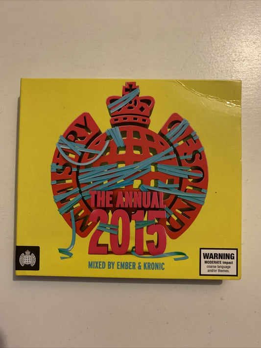 Ministry Of Sound - The Annual 2015 Mixed By Ember & Kronic (CD, 2015, 3-Disc)